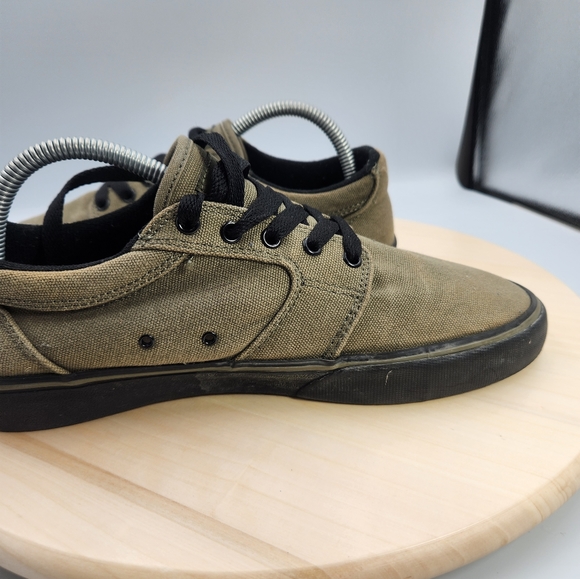 Etnies Mens Skater Tennis Shoes Gray/Black sz 8 - Picture 10 of 13